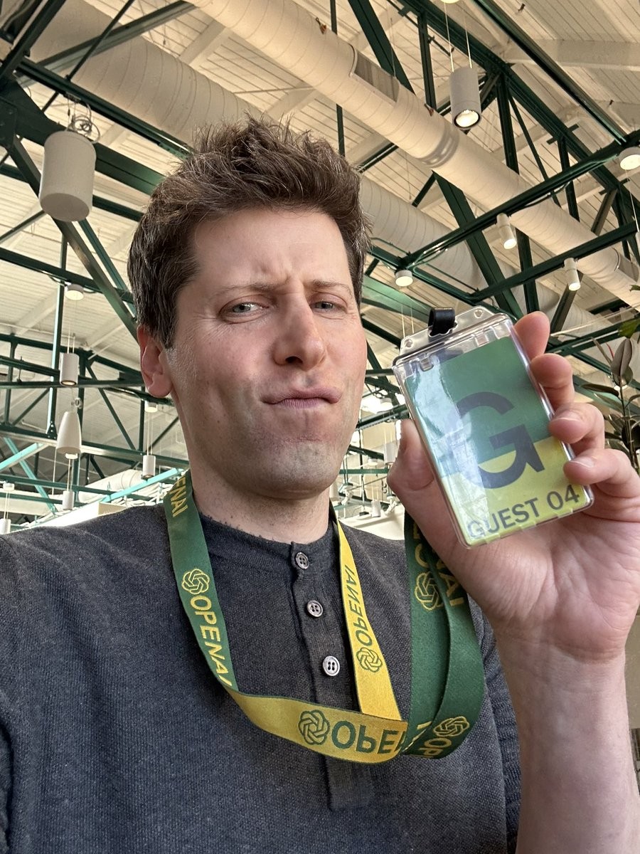 Sam Altman Guest Badge